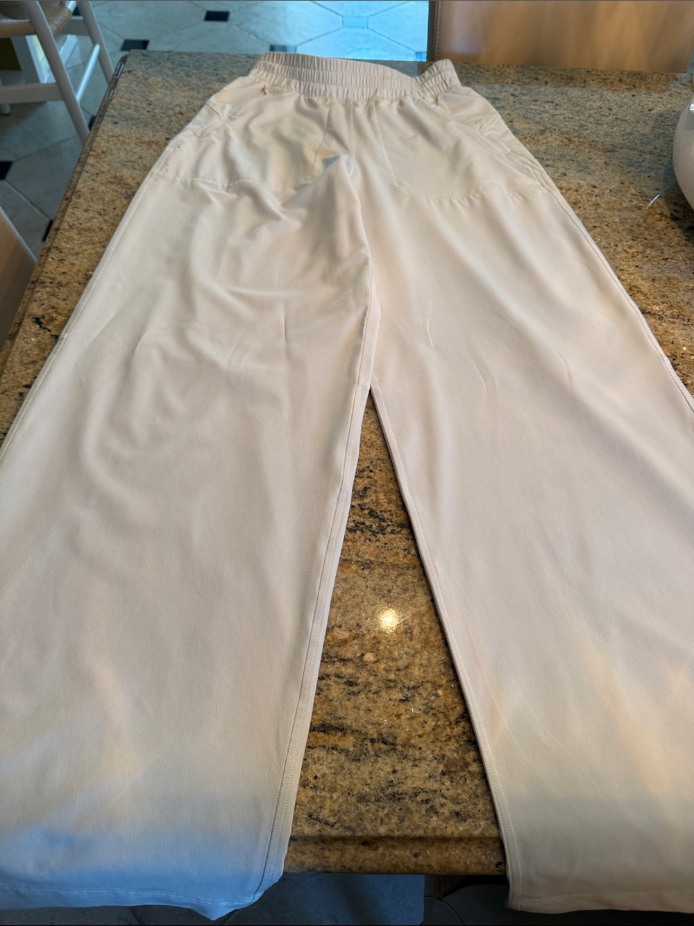 lululemon athletica Wide Leg Pants in White
